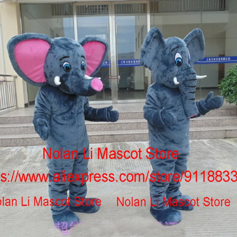 Hot Selling 4 Style Elephant Mascot Costume Cartoon Set Movie Props Role-playing Advertisement Large-Scale Event Gift 538