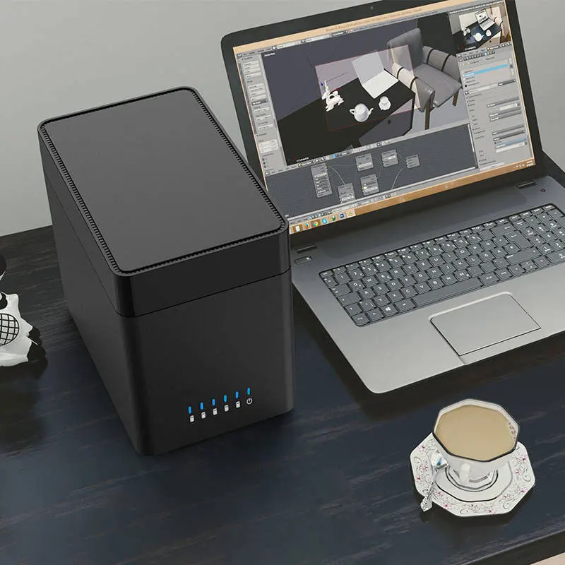 5 Bay HDD Docking Station, USB3.0 High Speed Transfer, 3.5