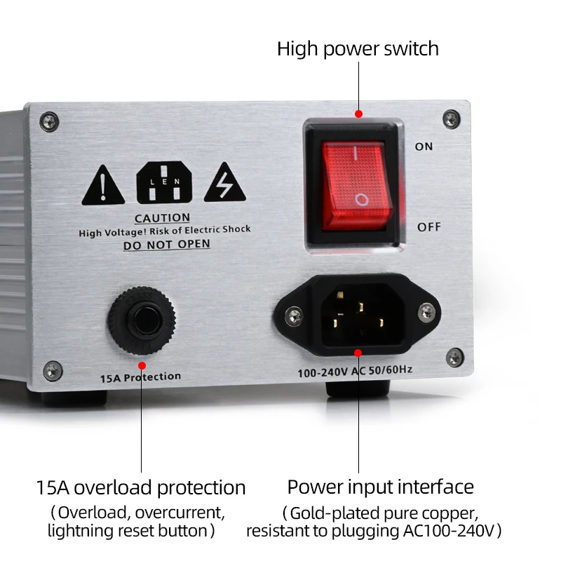 Filtr zasilania HIFI odgromowa ochrona przeciwzakłóceniowa moc dźwięku oczyszczacz 220V dedykowany zasilacz