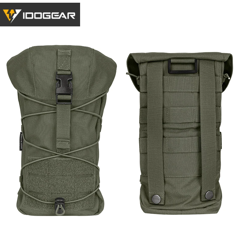 Idogear tático gp bolsa de uso geral bolsa utilitária molle saco de reciclagem de artigos diversos equipamento ao ar livre 3574