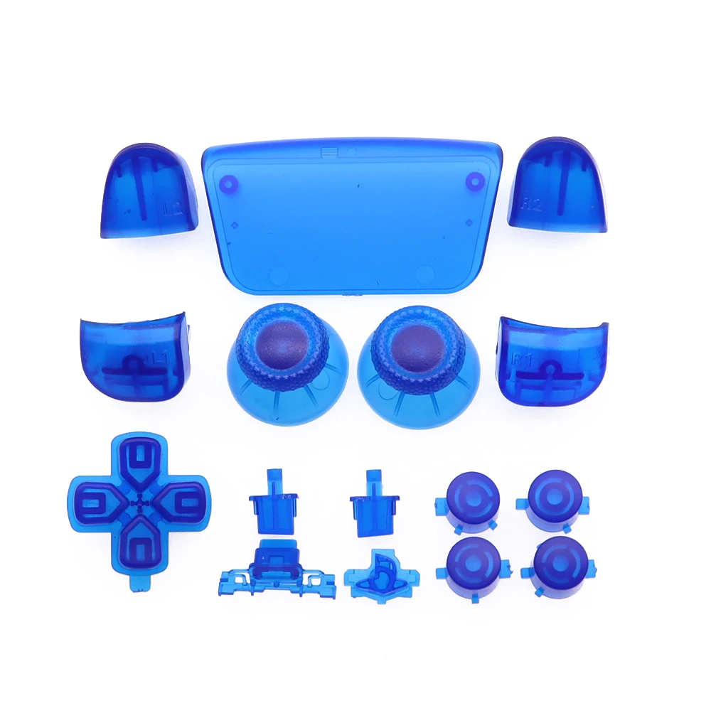 Conjunto Completo Botões Para PS5 V1 1.0 BDM-010 Controlador Thumb Sticks Joystick Cap L1 R1 L2 R2 D-pad Share Button Replacement
