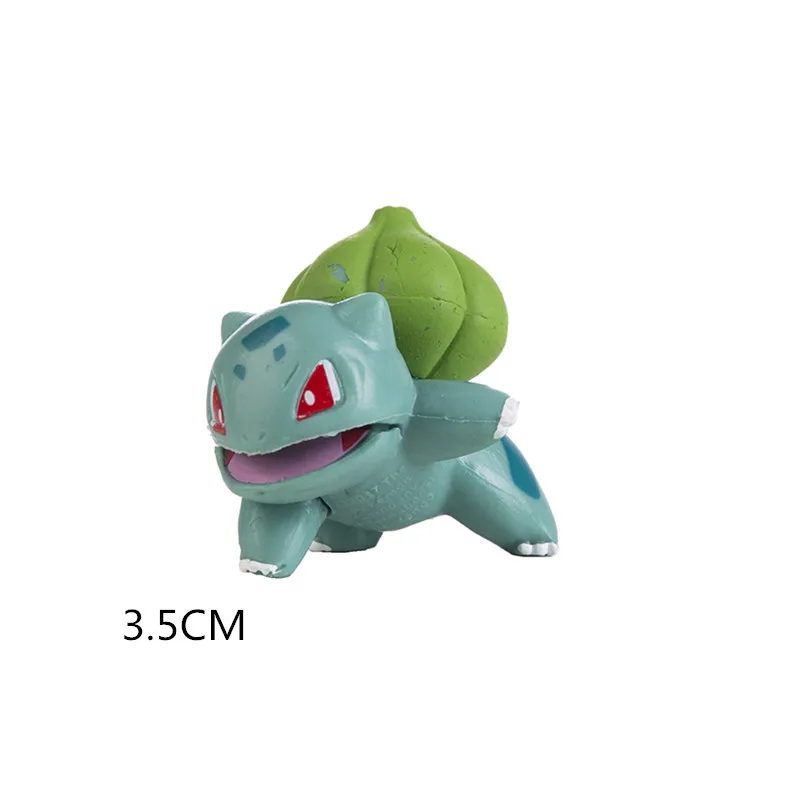 Neue 3-8CM Pokemon Hot Cartoons Film Anime Figur Pikachu Vulpix Eevee Venusaur Sammlung Pet Action Modell Spielzeug geschenke – Detail 22