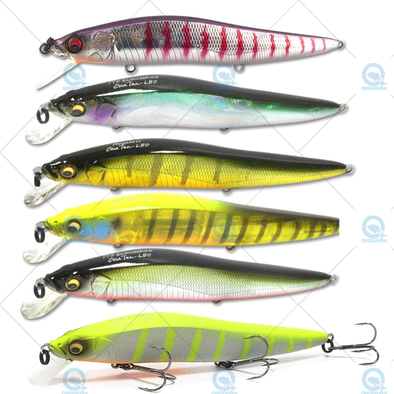 الأصلي محدود اليابان Megabass ONETEN LBO لون خاص 115 مللي متر العائمة باس الصيد إغراء Jerkbait LBO معالجة البحر الديناميكية #3
