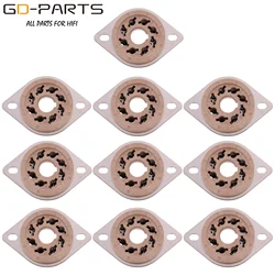8Pin Octal Electron Tube Socket Base For EL34 KT88 6V6 GZ34 6550 KT120 EL37 GZ32 Hifi Audio Tube AMP DIY Chassis PCB mount