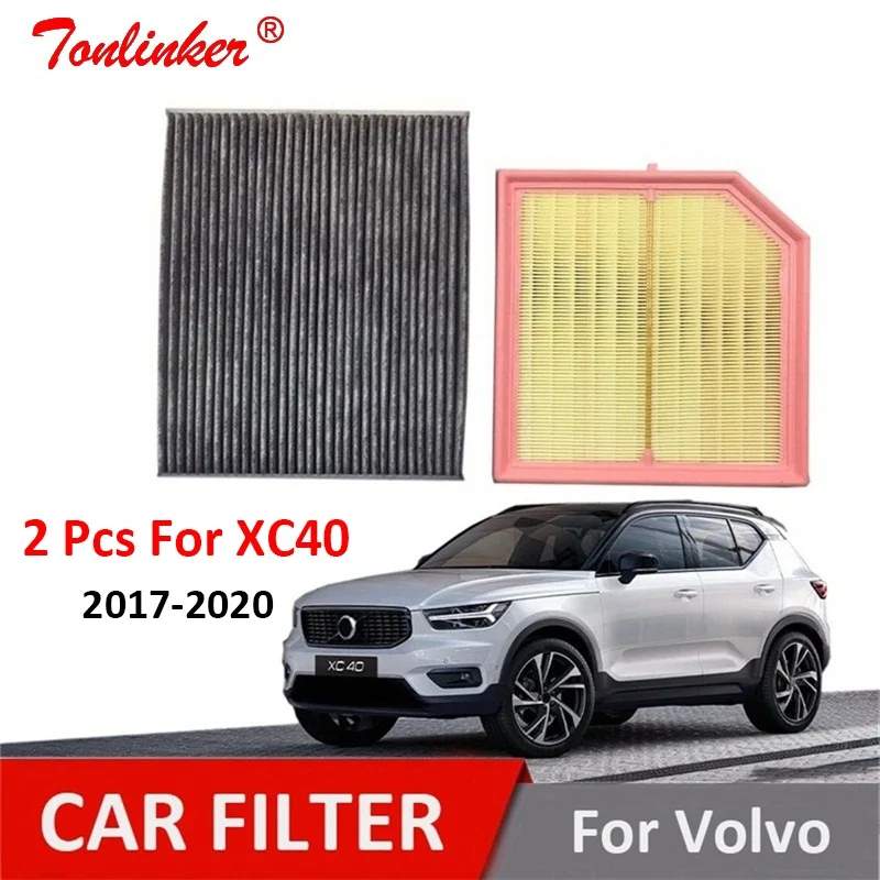 

Air Filter Cabin Filter 2Pcs For VOLVO XC40 1.5T T3 2.0T D4 T4 T5 2017 2018 2019 2020 Model Car Filter Set OEM 31474521 31497285