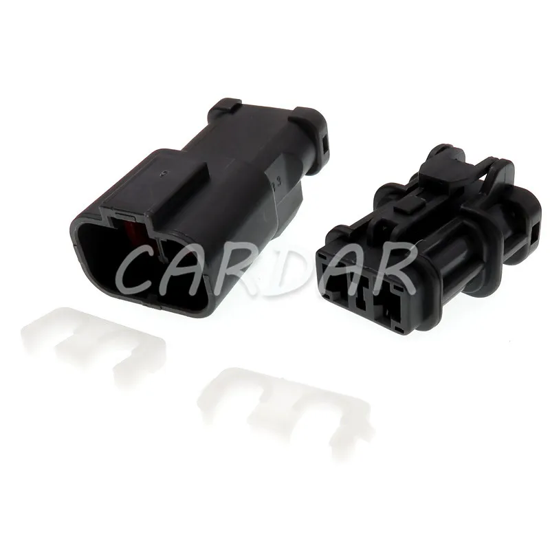 1 Set 2 Pin 7123-6423-30 7222-6423-30 Automotive Connector Electrical Plug Cable Socket AC Assembly Header Connector