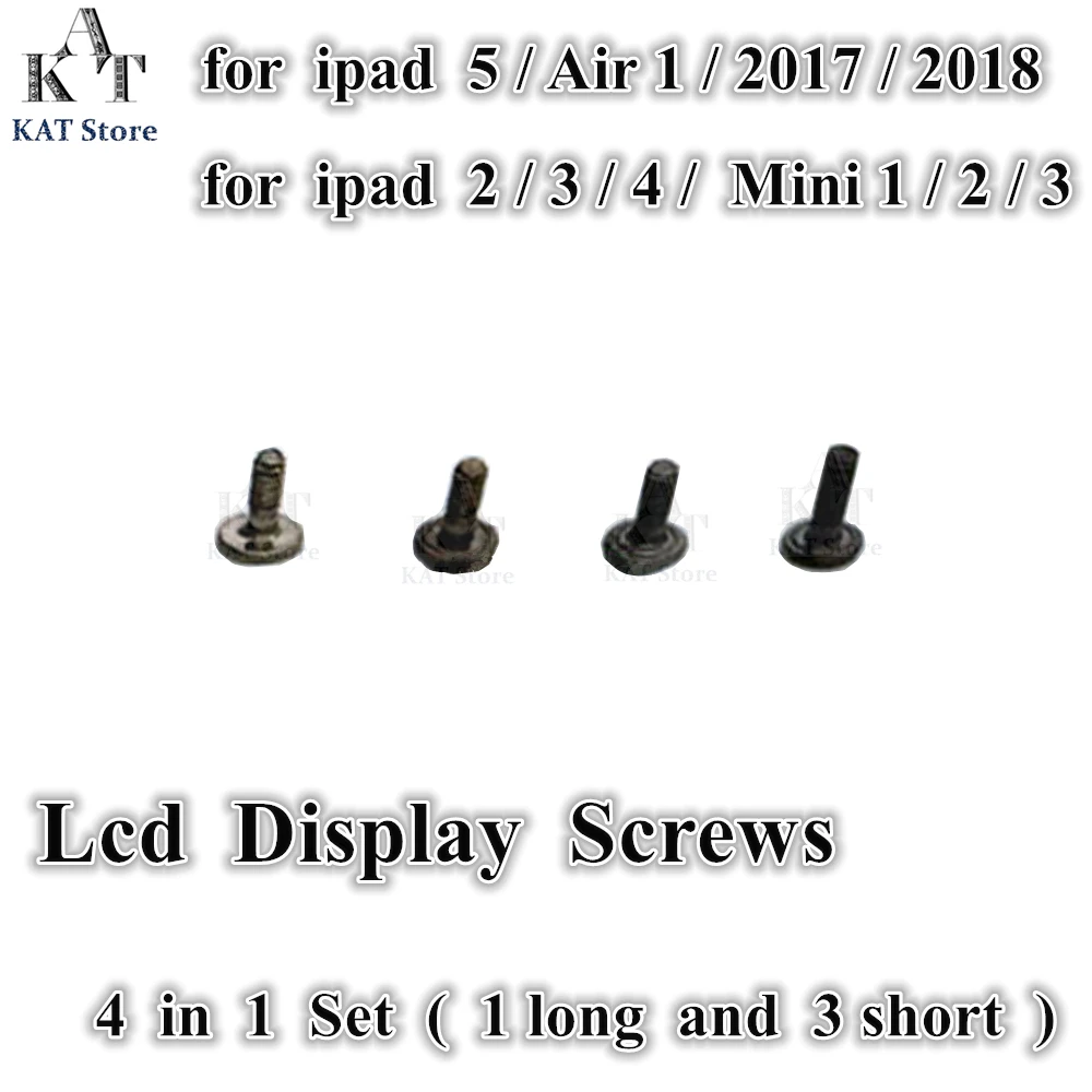 

50 комплектов внутренних винтов для ЖК-дисплея, замена для iPad 2 3 4 5 Air 1 2017 9,7 2018 Mini 1 2 3 7,9 дюйма, запасные части