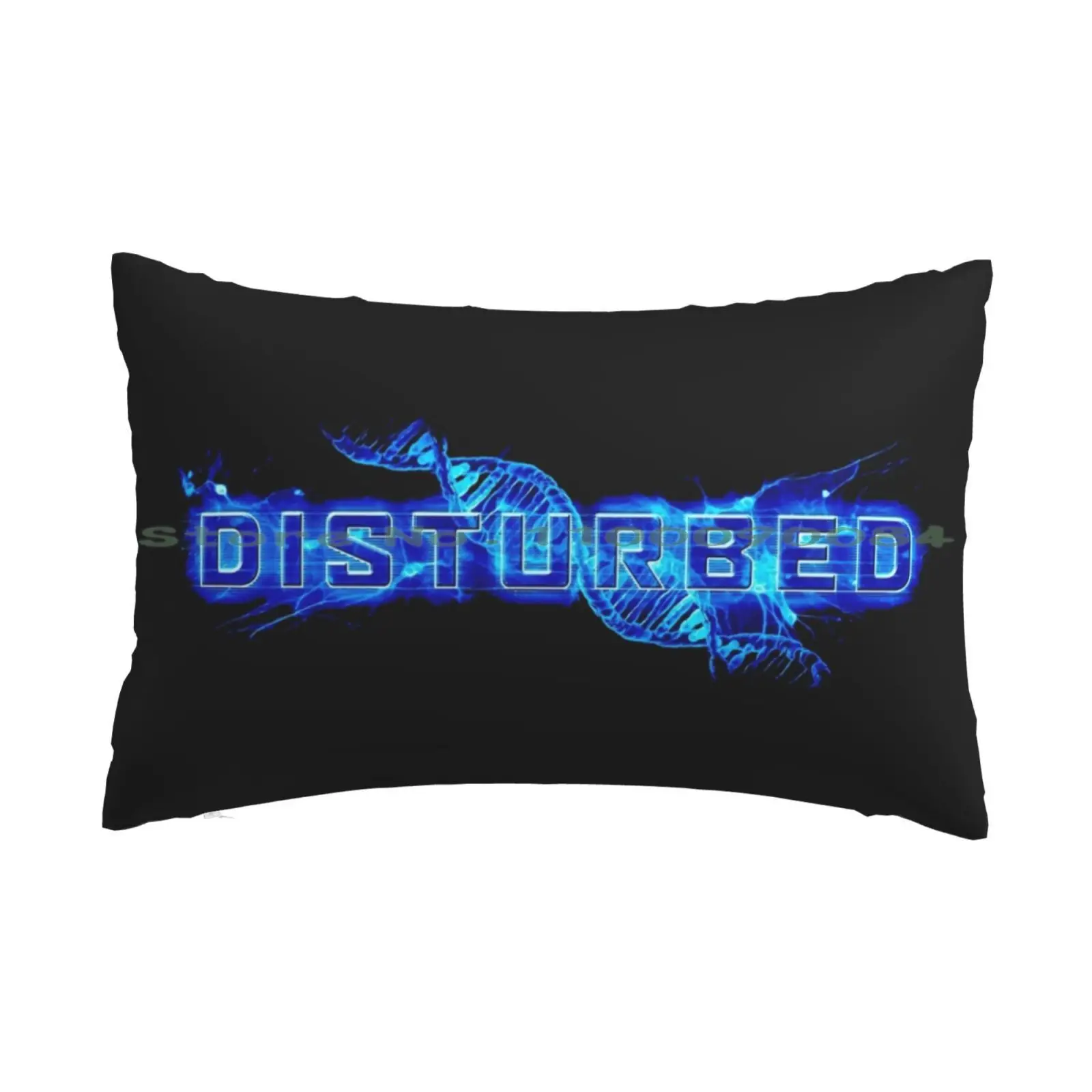 Blue Disturbed Pillow Case 20x30 50*75 Sofa Bedroom Best Selling Logo Disturbed Band Music Long Rectangle Pillowcover Home