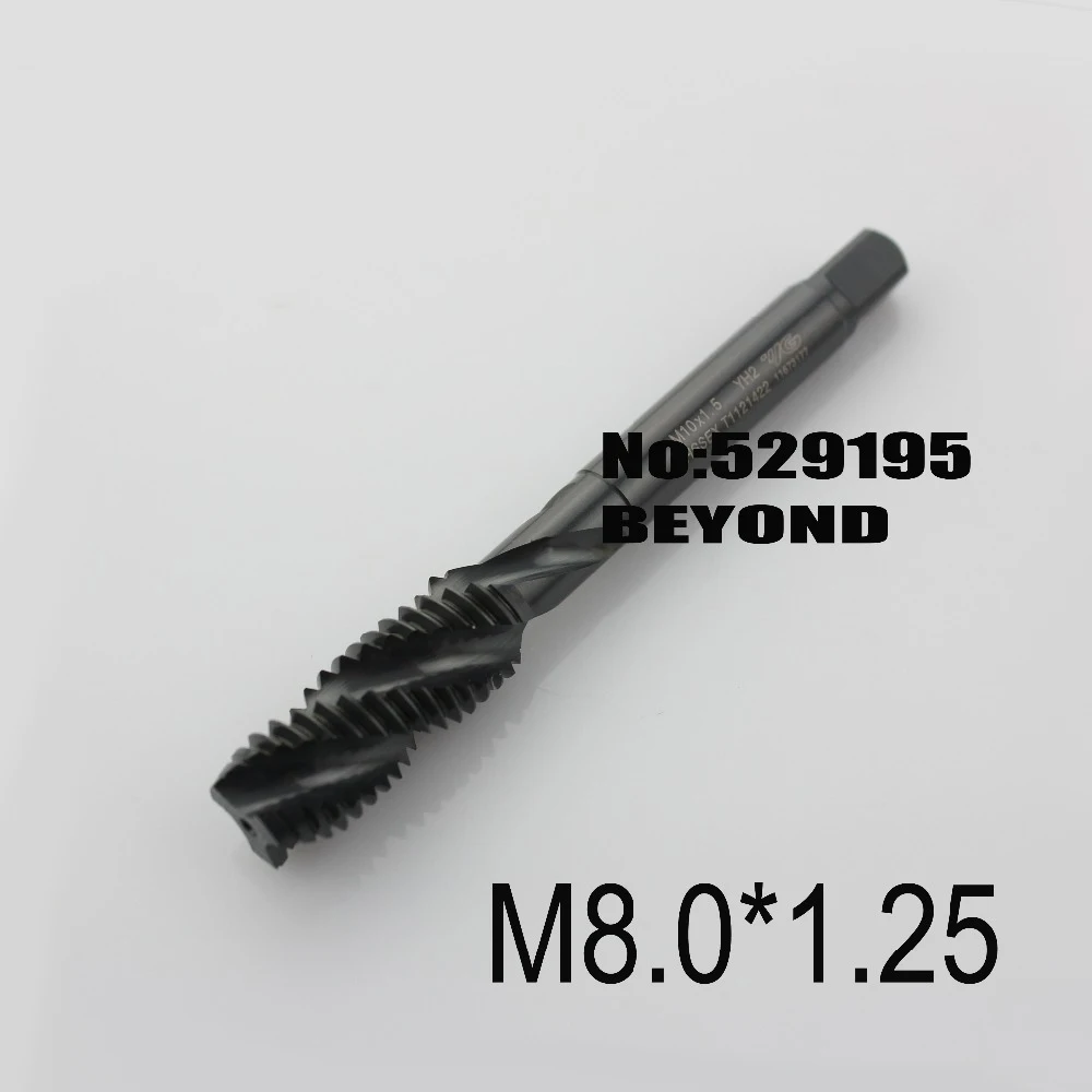 

100% Original M8*1.25 T1121 Korea For suitable for carbon steel and alloy steel blind hole processing good chip removal