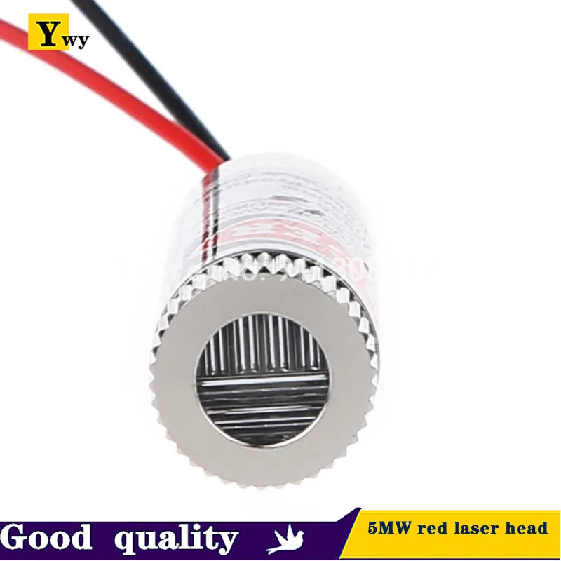 1PCS 5MW Red Cross Line Laser Module  Laser Head (Adjustable Cross Line Thickness) Industrial Laser