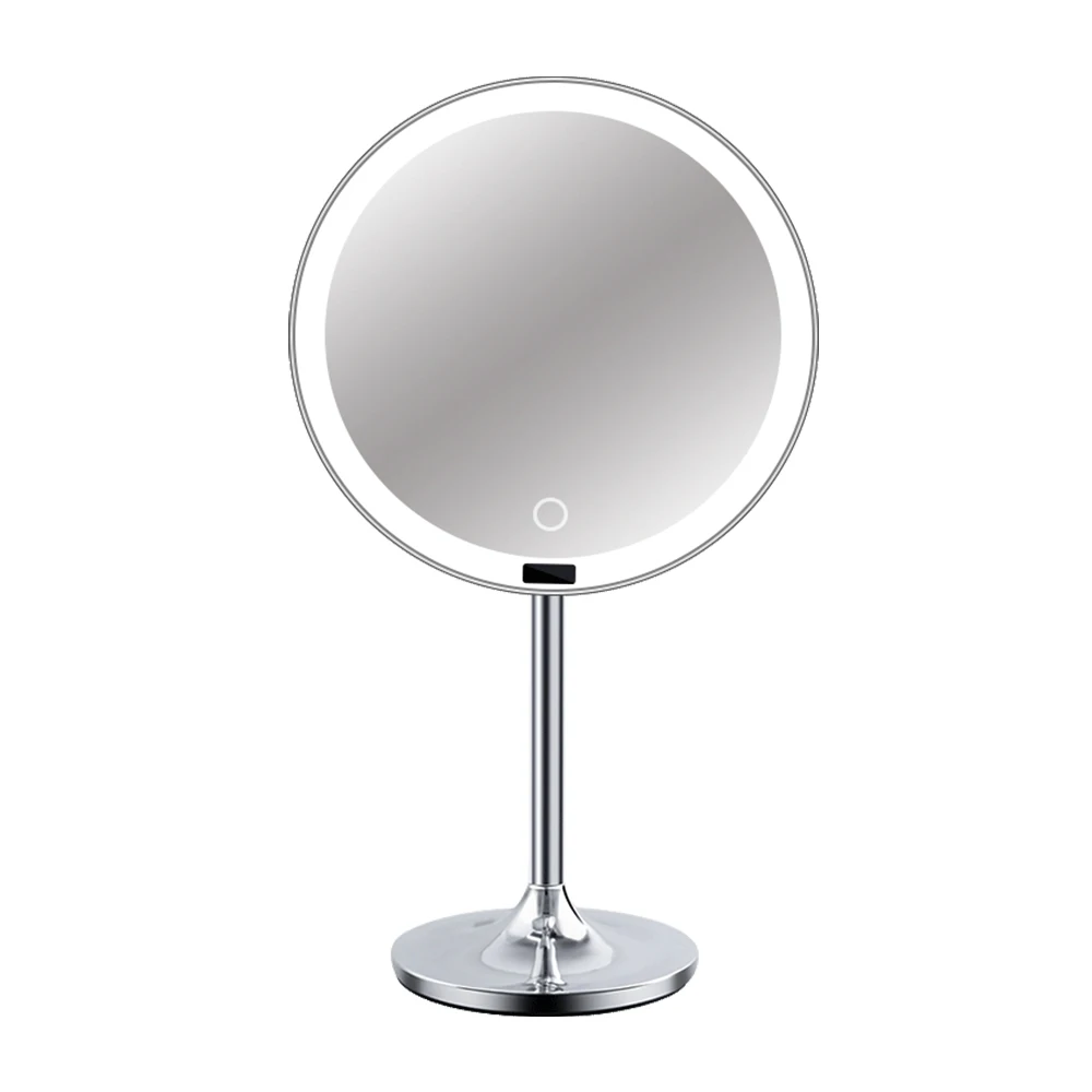 

LED Touch Screen Light Makeup Mirror Magnifying Smart Desktop Vanity Mirror 8.5 inch HD Mirrors For Beauty Makeup WJ123011