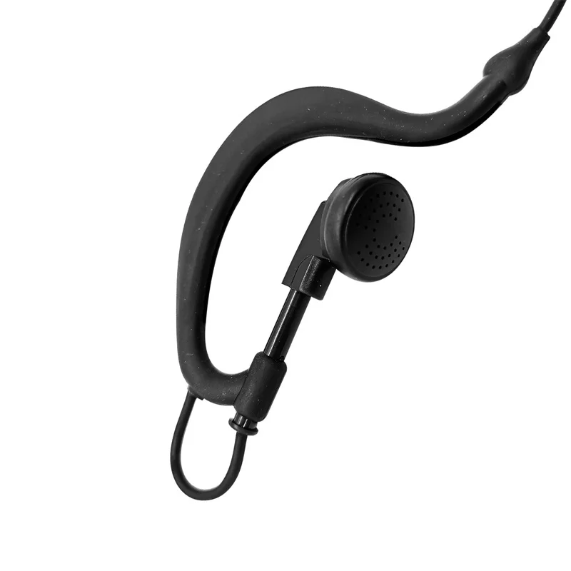 Earpiece Headset with MIC PTT, Compatible with Hyt Hytera tc500 tc600