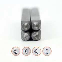 3mm Title/brackets/Single Title/Vertical brackets sign symbols steel stamp letters,Metal jewelry Steel word punch stamp seal