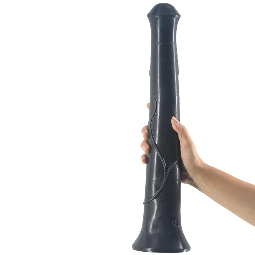 MLSice Big Soft Anal Horse Animal Wolf Dildo Extremely Long Dog Canine Penis Realistic Suction Cup Dick Sex Toys Dong for Women