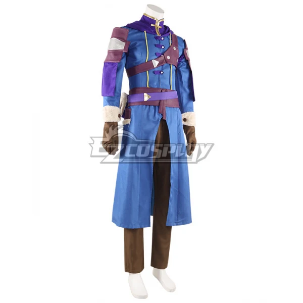 Fire Emblem Three Houses Wind Flower Snow Moon Blue Lions Ashe Ubert Durand Part 2 Timeskip Ver Outfit Game Cosplay Costume E001