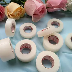 1pcs 1.2cm 2.4cm*9.1M 3M health breathable tape 1527c-0 mesh easy tear tape double eyelid cosmetic tape transparent fixed tape