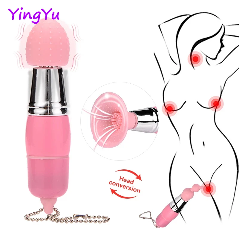 Vibrador de bolsillo para lamer la lengua para mujer, masturbación, Sexo Oral, pezones, clítoris, estimulador, Juguetes sexuales, consoladores