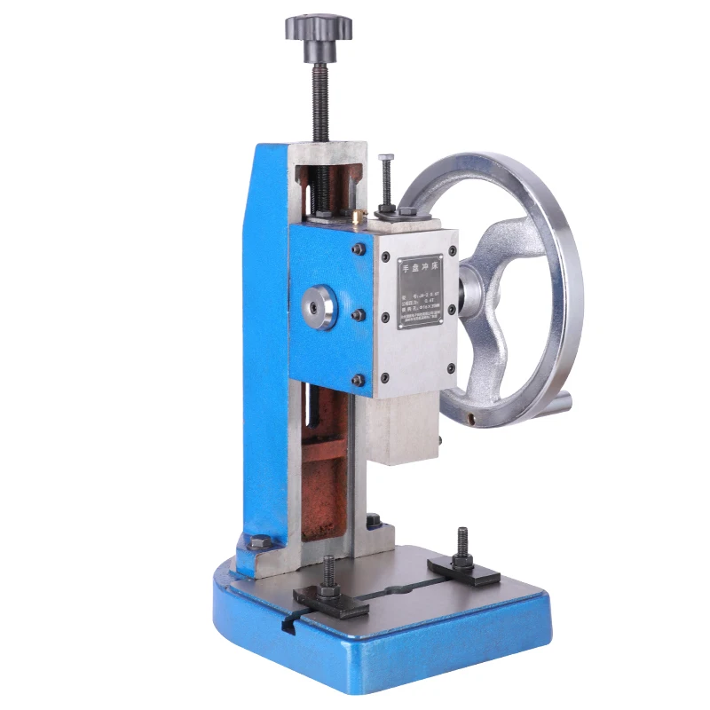 JA-2-1T Hand Plate Punch/manual Turntable Press/desktop Type Press, Industrial Precision Stroke Can Be Positioned