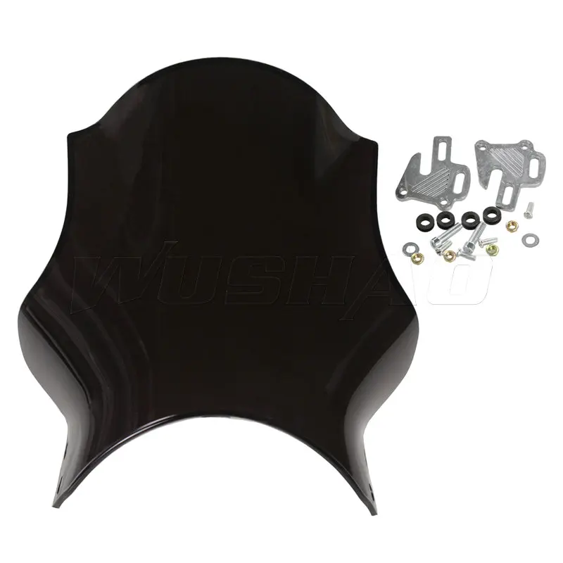 Motorcycle  WindScreen Windshield For Kawasaki ZR750 ER5 ZRX1100 ZRX1200 ZRX400 ZR7 ZR550 Zephyr 750 550 Balius
