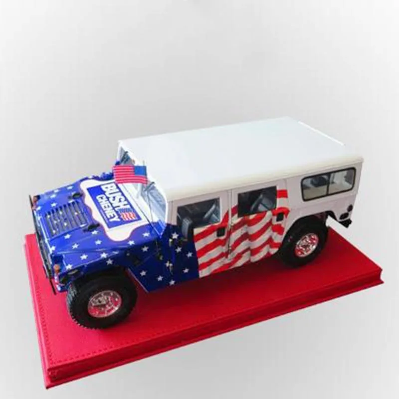 1/18 die-cast alloy mini high imitation Hummer H1 car model simulation metal car children adult gift collection souvenir display