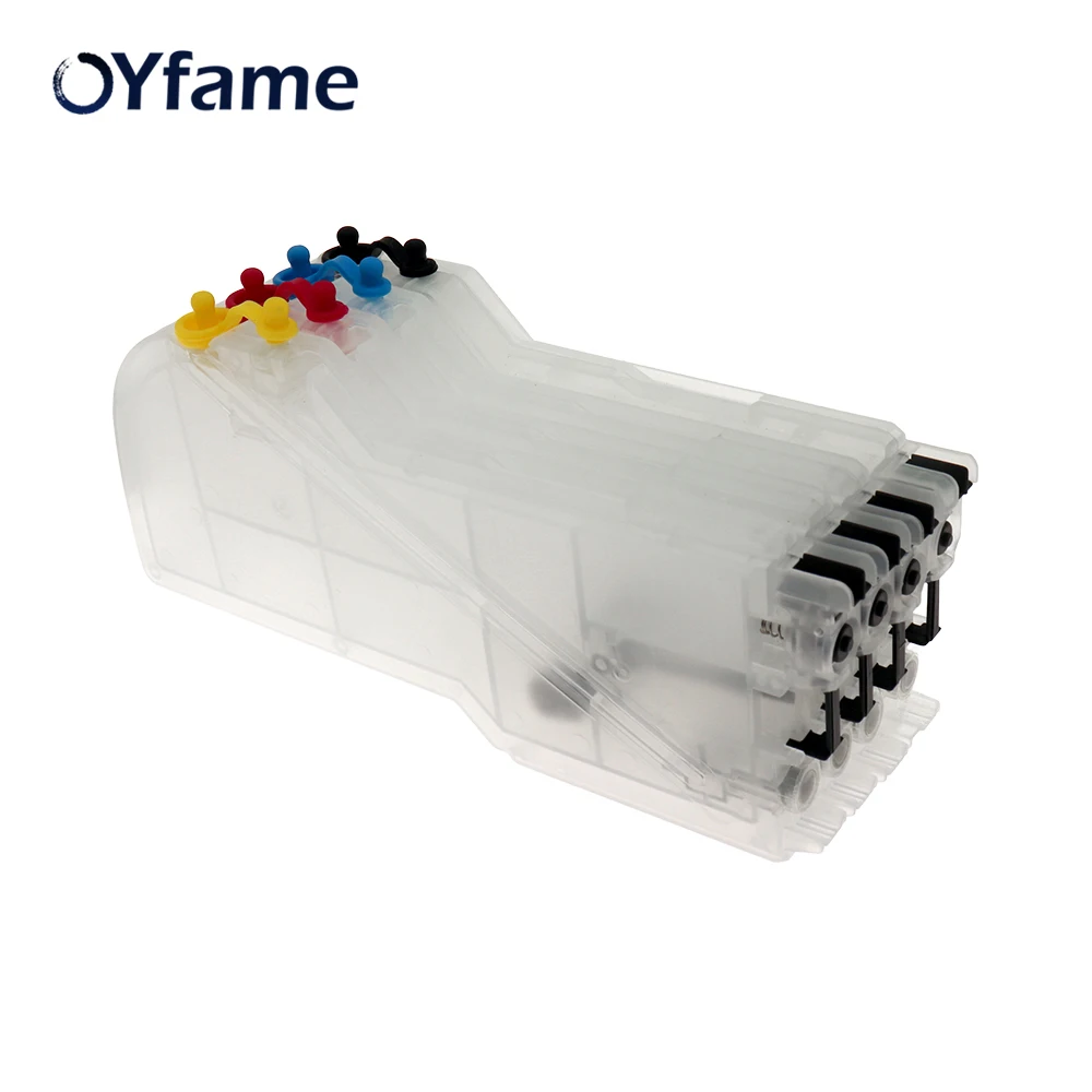 OYfame LC11 Cartridge LC38 LC11 LC61 LC65 LC67 LC980 Ink Cartridge For Brother DCP-J140W DCP-145C DCP-165C DCP-185C 195 Printer