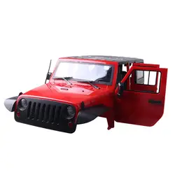 1:10 313mm Wheelbase JEEP Wrangler Hard Plastic Body Shell KIT For 1/10 RC Crawler Cherokee Axial SCX10 & SCX10 II 90046 90047