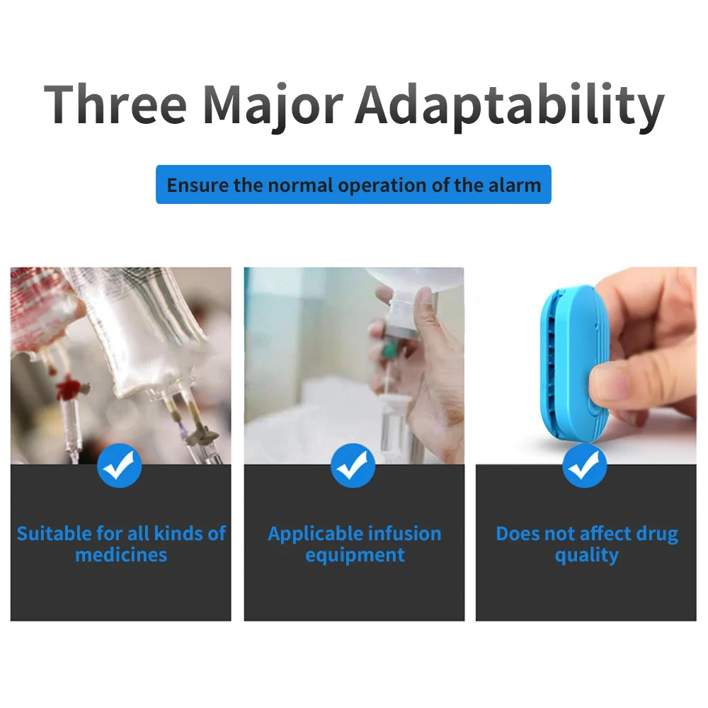 Infusion Alarm Large Volume Drip Reminder Infusion Treasure Automatic Reminder For Low Dose Hospital Bed Escort Rechareable