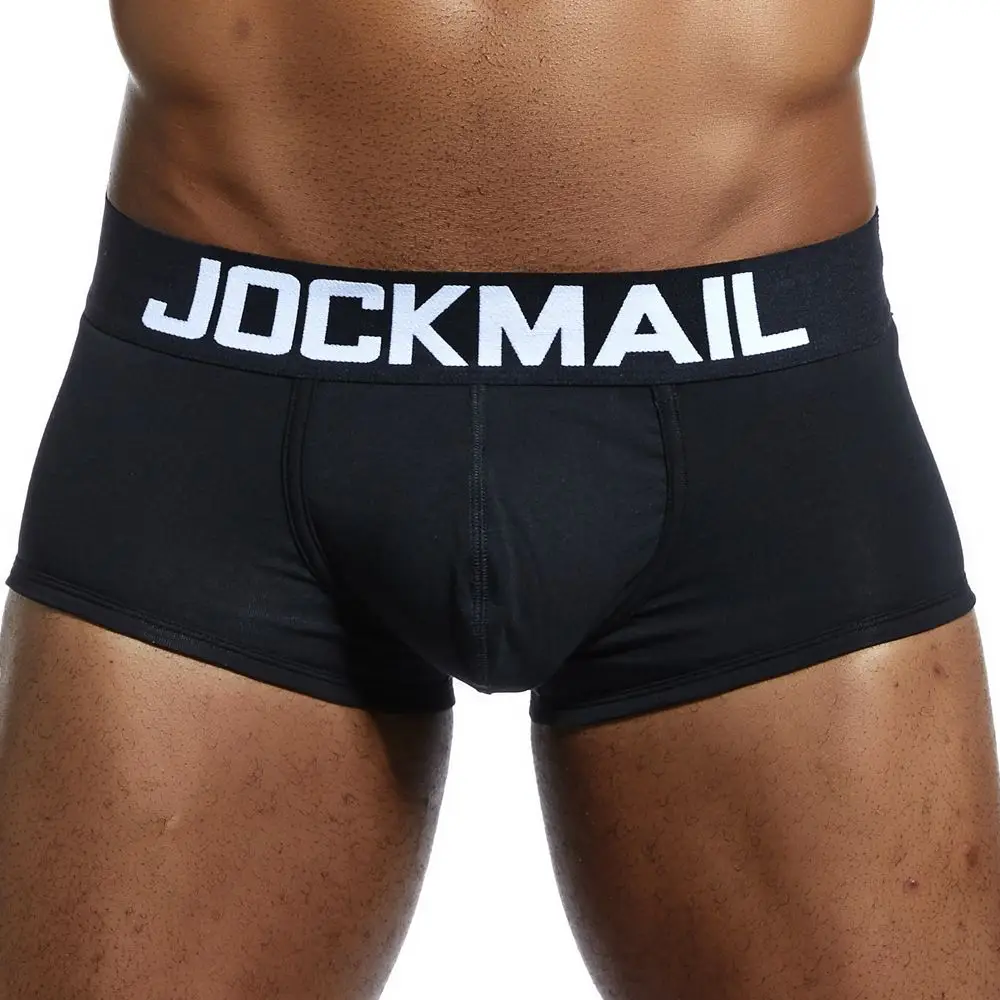 JOCKMAIL New sexy men underwear boxer cueca male panties Cotton boxershorts men patchwork Soft Underpants Shorts men trunks