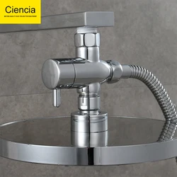 Ciencia 샤워 전환기, 욕조 수도꼭지 및 샤워 암용 스위치, 3 방향 T 밸브, G1/2 인치 전환기