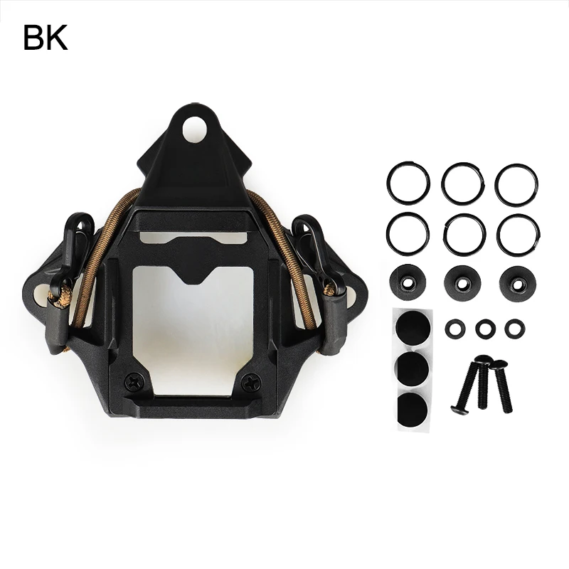 PPT Hunting accessories Modular Bungee Shroud Aluminum L4G24 L4G19 NVG Mount Cuttlefish Dry Tactical Base for SF Helmet 24-0240