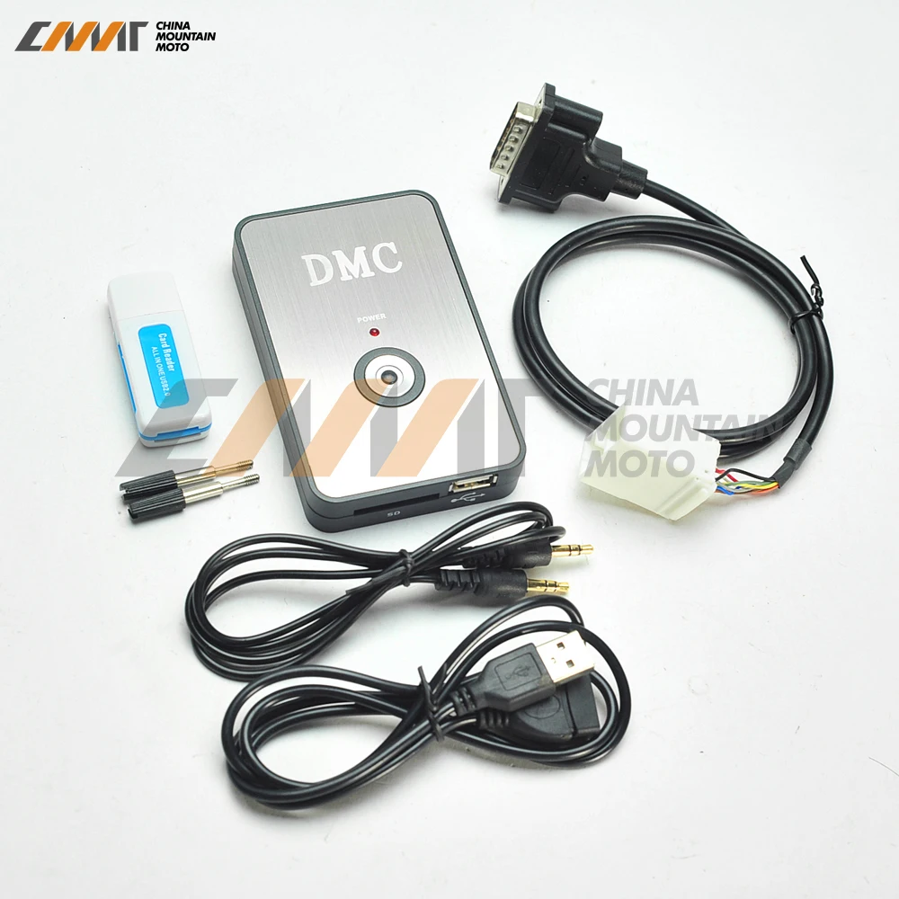 Nowy cyfrowy odtwarzacz muzyczny CD MP3 Changer dla Honda Goldwing GL1800 2001-2011 2010