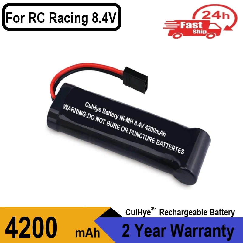 Culhye 8.4V 4200mAh 7-komórka płaska paczka baterii NiMH z Traxxas absolutorium wtyczka dla zdalnie sterowany samochód wyścigowy zabawki hobby