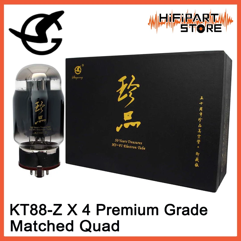 

shuguang 50 Years Treasure KT88-Z Vaccum Tube for Tube amplifier accessories Lamp Repalce Psvane Golden Voice EH JJ KT88 KT88-T