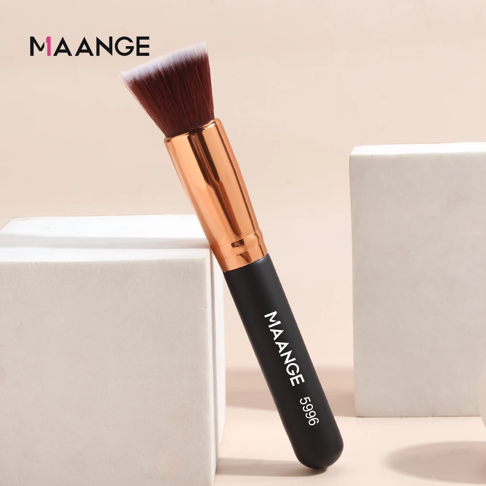 MAANGE 1 Chiếc Cọ Trang Điểm Tròn Lớn Đa Năng Kem Nền Che Khuyết Điểm Contour Brush Vẻ Đẹp Trang Điểm Chuyên Nghiệp Mỹ Phẩm Dụng Cụ