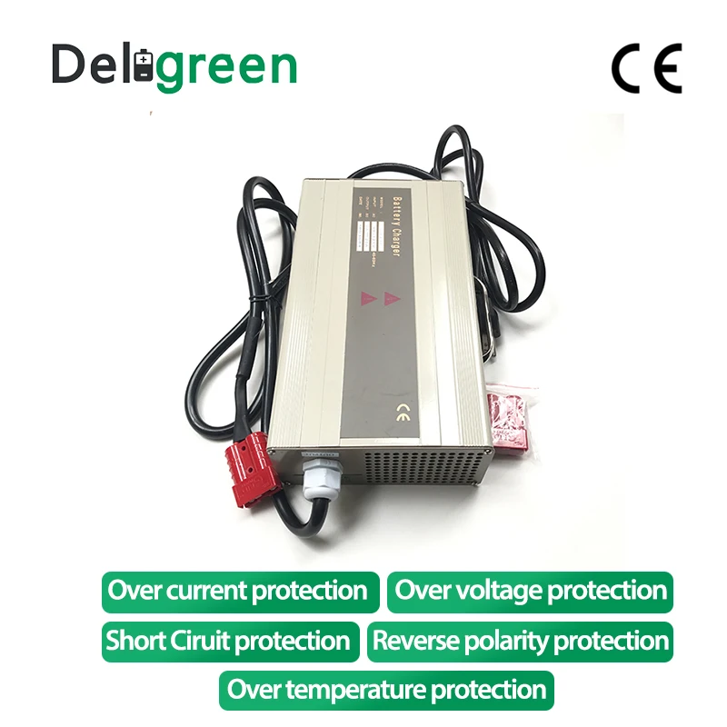 48V 10A charger for lithium and lead acid battery packs LiFePo4 battery Li ion LiNCM LTO