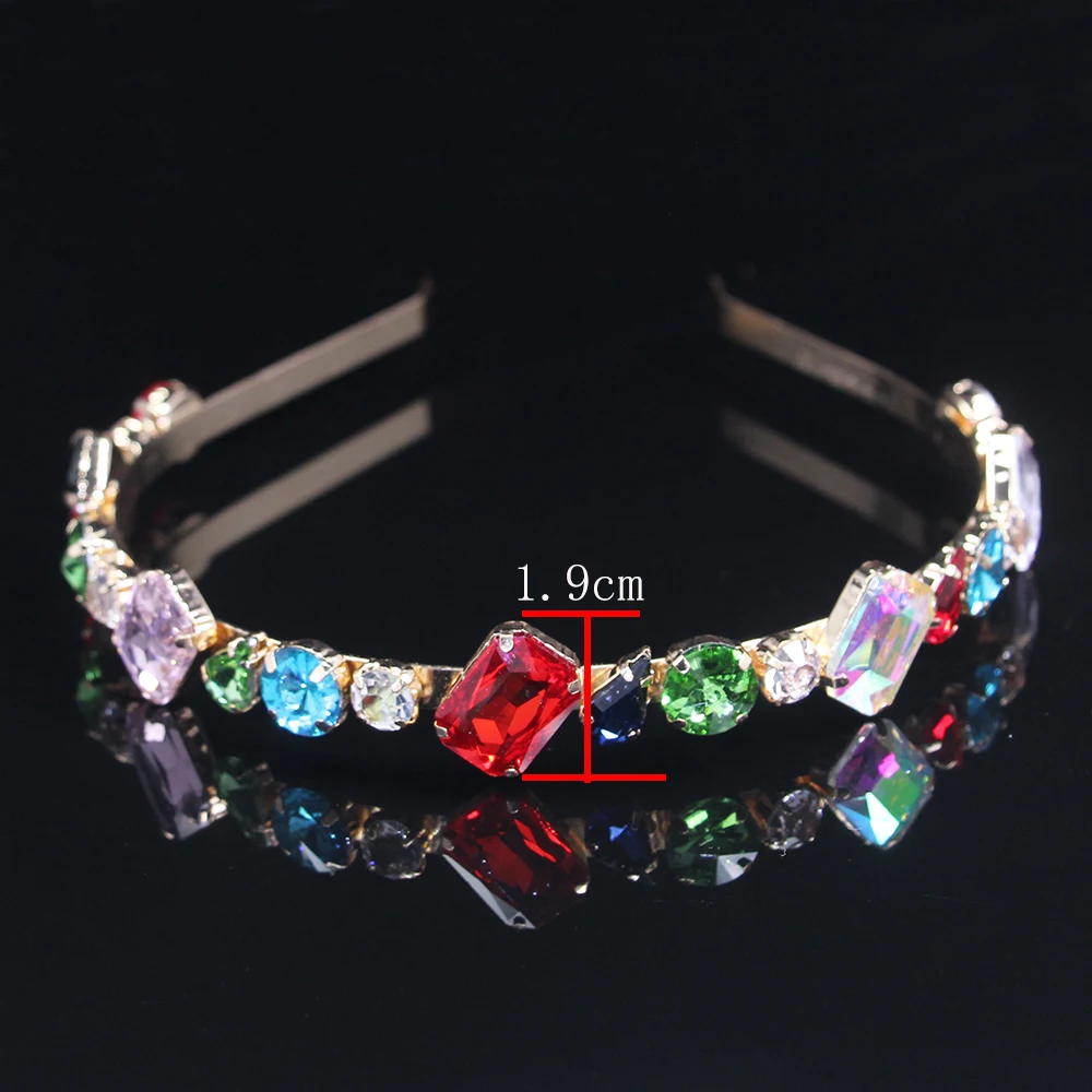 AINAMEISI Princess Crystal Hairband Lady, Girl Wedding Accessories Glass Bridal Hairband Fashion Hair  Jewelry