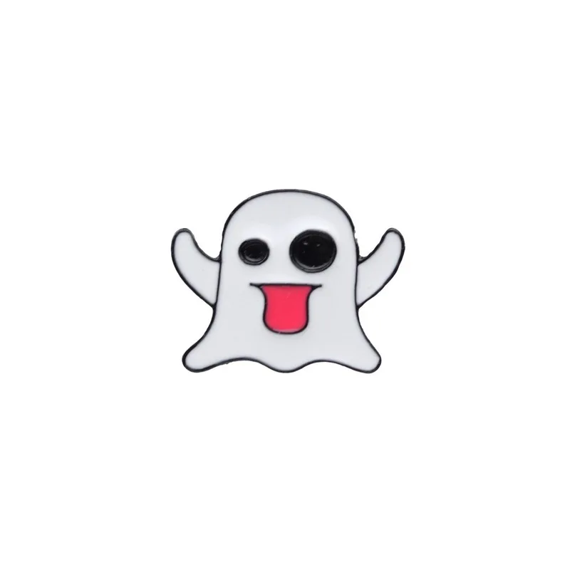 Ghost Alien Pin Cute Ghost Monster Alien Badge Brooch Lapel Pin Cartoon Jewelry Gift Brooches