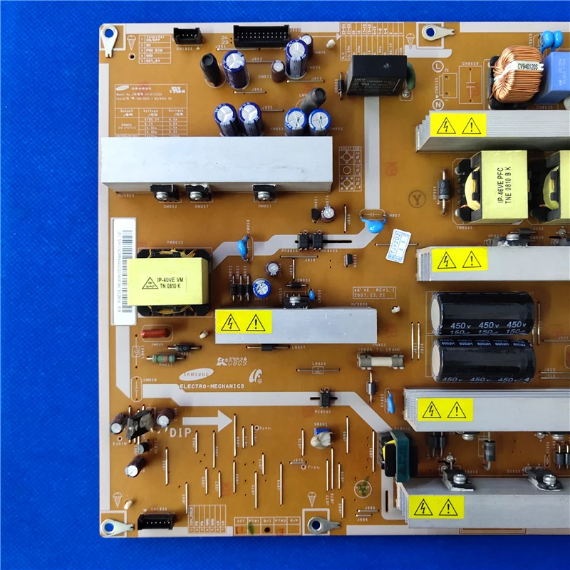 Good test BN44-00202A for  LA46A750R1RXXP LE46A676A1MXZF LN46A650A LA46A610A3R LA46A550P1R power supply board IP-271135A