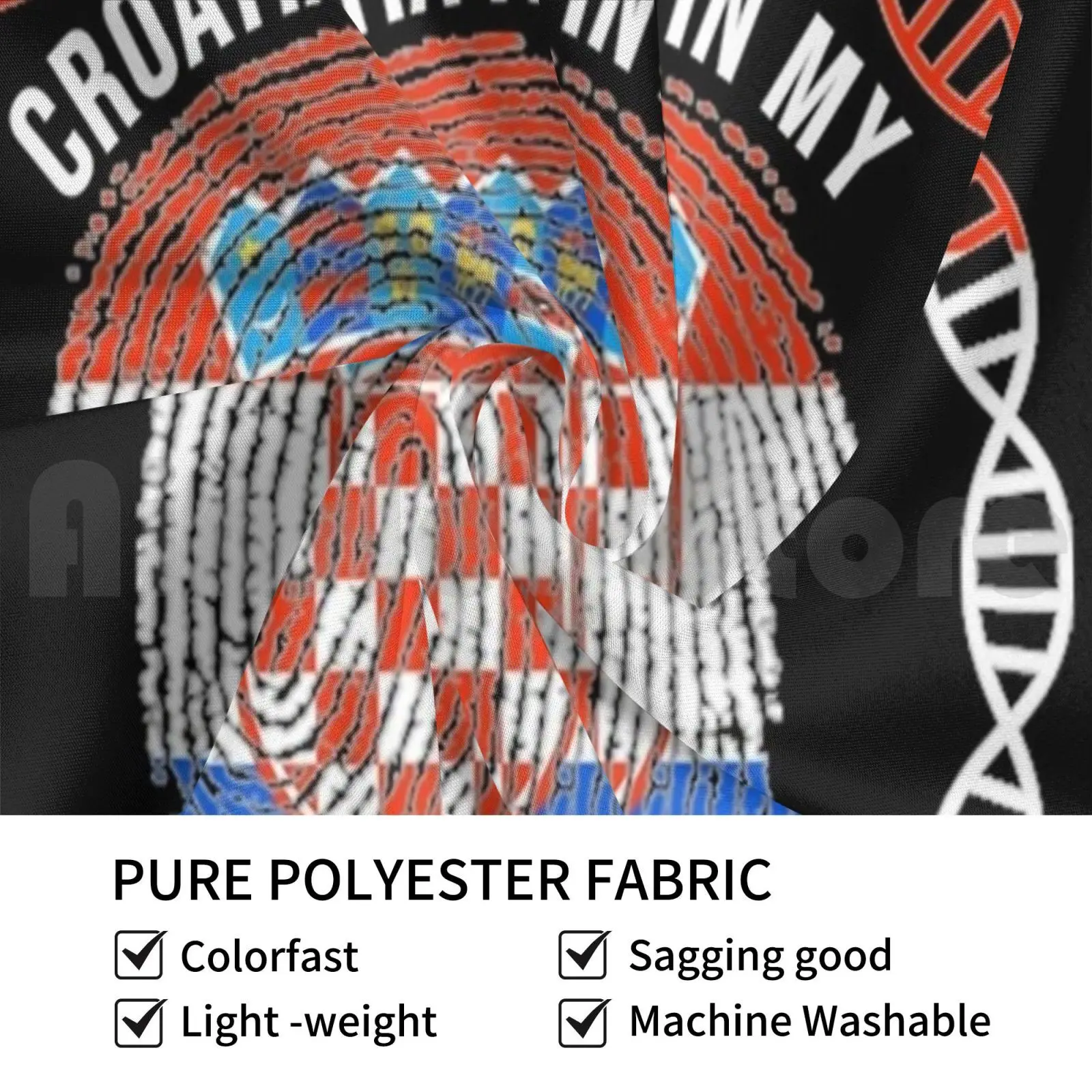 Croatia Its In My Dna-Gift For Croatian From Croatia Customized Tapestry Croatia Croatian Croatian