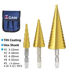Step Drill Bits 3-32mm Titanium Coated #2