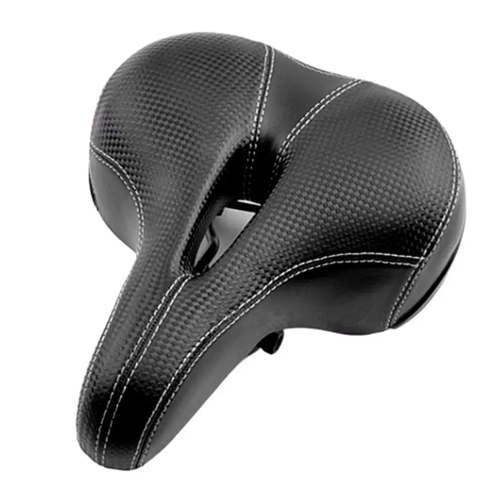 Outdoor Road Mountain Bike Bicycle Saddle Cycling Big Bum Wide Seat Soft Pad Cushion Soft Thickened Bicycle Seat MTB Cushion