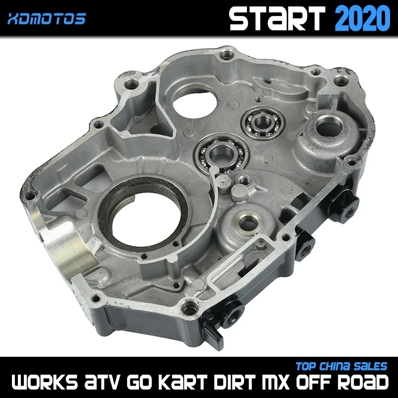 125cc Motorcycle Right CrankCase For Lifan 125 LF125 Horizontal Kick Starter Engine Kayo SSR BSE SDG Dirt Pit Bike Parts