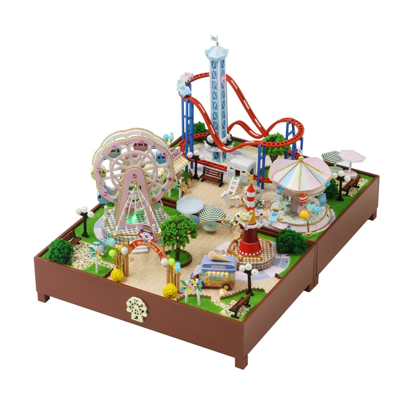 Festival Gifts Anniversary Gifts Construction Toys Handmade  Playground Warm Decorations for Leisure Time