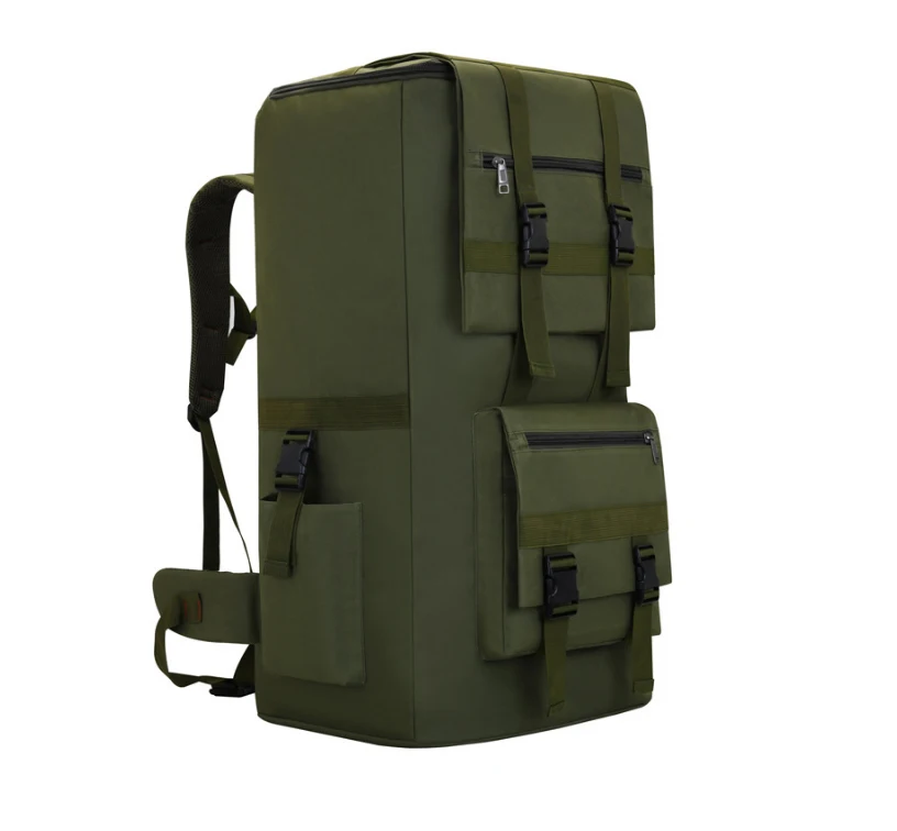 120L Männer Wandern Tasche Camping Rucksack Große Outdoor Klettern Trekking Reise Taktische Taschen Gepäck Tasche Schulter – Detail 11