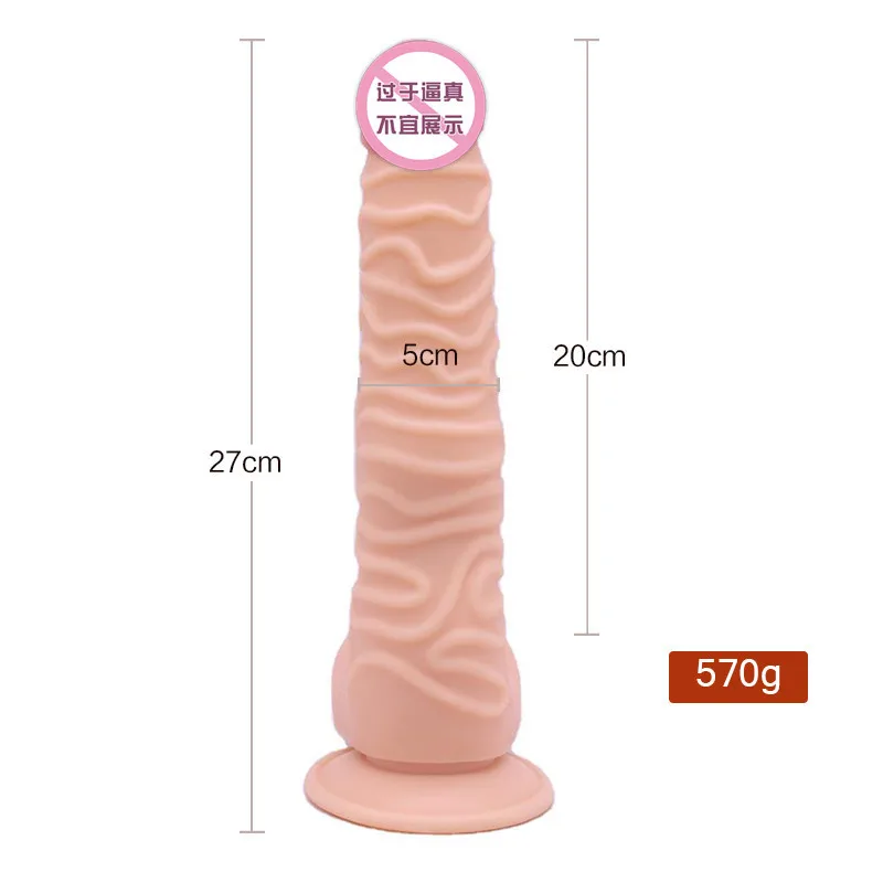 Huge Realistic Dildo for Women With Suction Cup Artificial Big corn Penis Dick Masturbator Erotic G Point Adult Sex Toys S0295 6