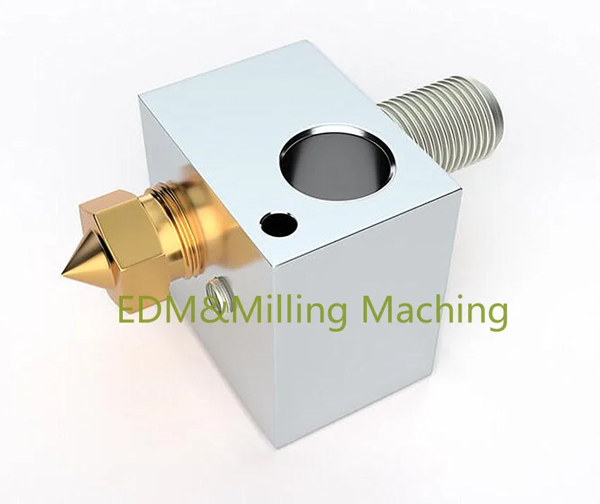 1PC Chất Lượng Cao Đầu Vòi Bằng Đồng 1.75/0.4Mm 3D Phụ Kiện Máy In Máy Đùn Vòi Phun 4.1MM Bền Mới