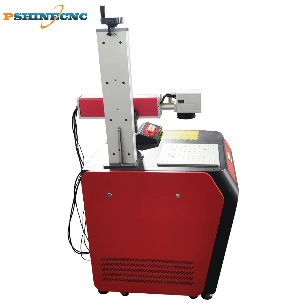 Can Factory مراجعة مكتب جراب هاتف طابعة ليزر بيضاء تسمية Pshinecnc