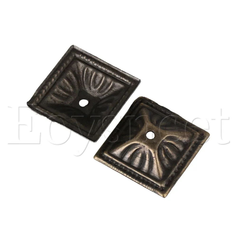 50x Upholstery Nails Tacks Studs Furniture Pins with Square Nailhead 21x21mm