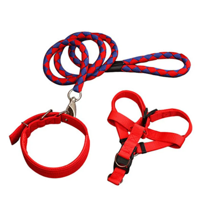 

Dog chain dog leash large medium and small dog dog collar teddy golden retriever dog walking rope pet supplies