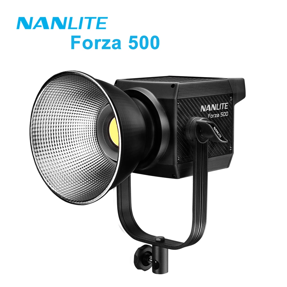 

Nanguang Nanlite 500 Photography lighting 500W LED Light 5600K Outdoor Monolight COB LED Light Bi Color Flash Strobe Light lamp